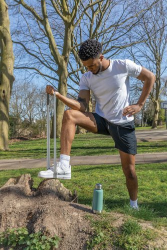 4 bande elastiche fitness in custodia