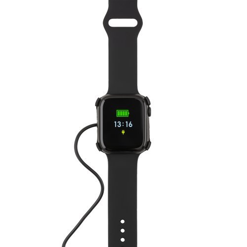 Fitness tracker con bracciale in termo pu riciclato e cassa in abs