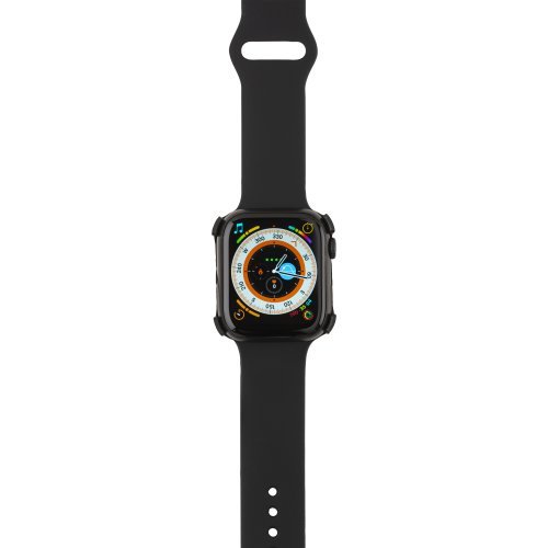 Fitness tracker con bracciale in termo pu riciclato e cassa in abs