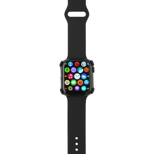 Fitness tracker con bracciale in termo pu riciclato e cassa in abs