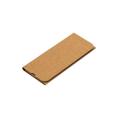 Mousepad e supporto per cellulare in sughero, con caricabatterie