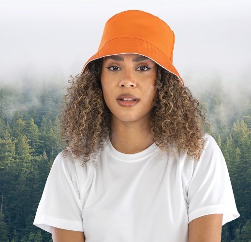 Cappello da pescatore double face core recycled