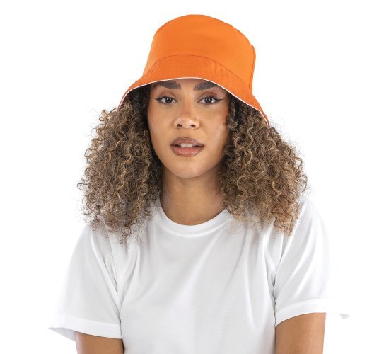 Cappello da pescatore double face core recycled