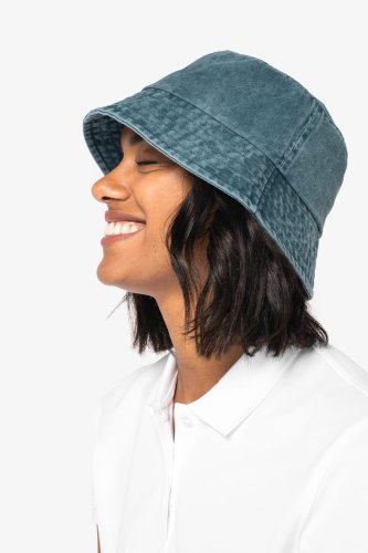 Cappello da pescatore unisex slavato vintage look ecosostenibile