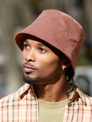 Cappello da pescatore in velluto