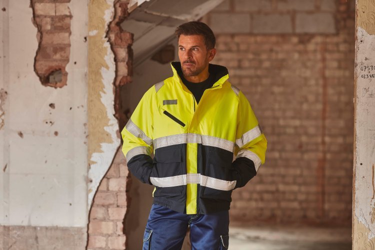 Giacca alta visibilità fontaine