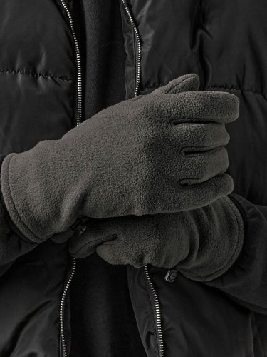 Recycled fleece gloves
