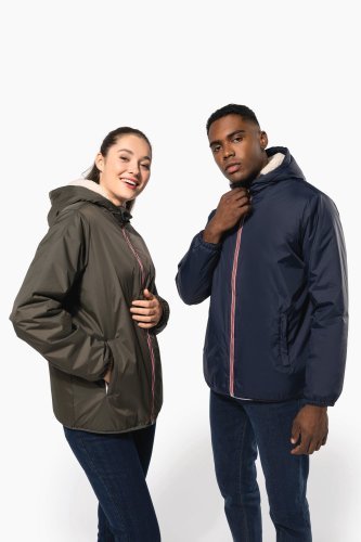 Giacca foderata in sherpa unisex