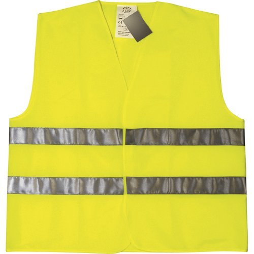 Gilet alta visibilità in poliestere 100%