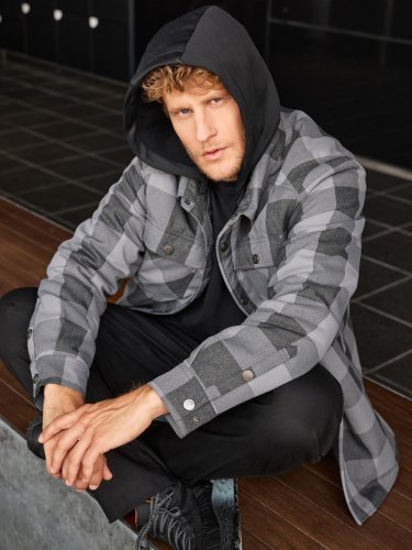 Workwear Check Shirt Jacket
