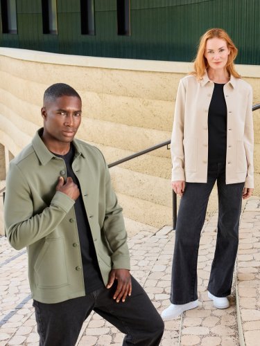 Shirt Jacket Unisex OCS Blended & GRS