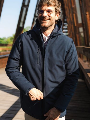 Parka in Softshell 3 strati con cappuccio Guardian