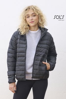 Giacca donna leggero con cappuccio Stream