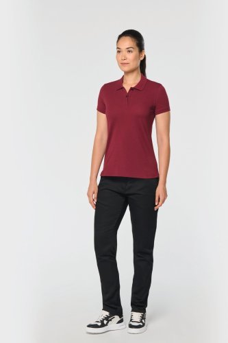 Polo donna maniche corte