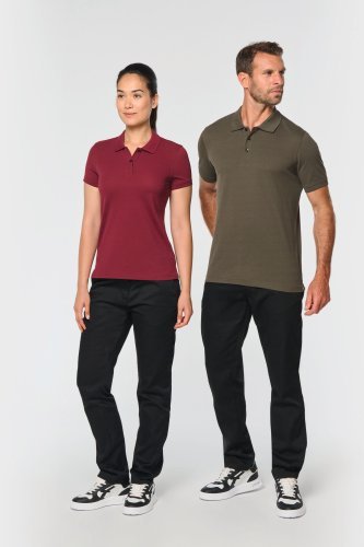 Polo donna maniche corte