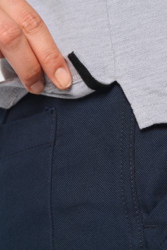 Polo donna day to day a contrasto maniche corte