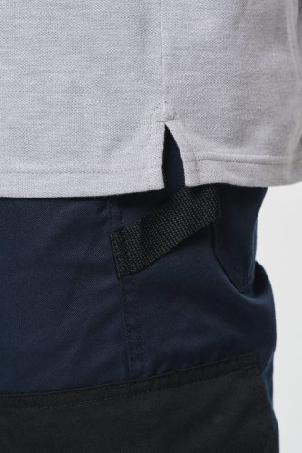 Polo day to day a contrasto maniche corte