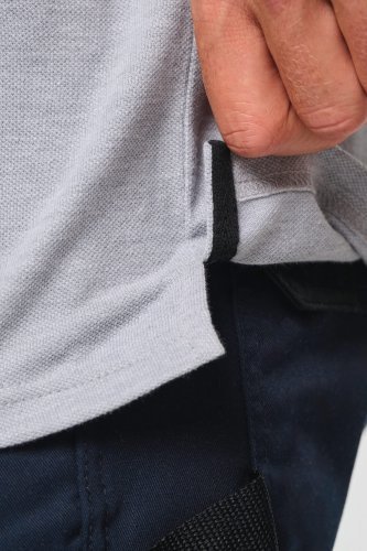 Polo day to day a contrasto maniche corte