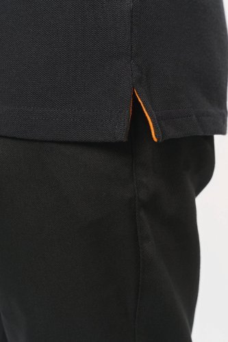 Polo day to day a contrasto maniche corte