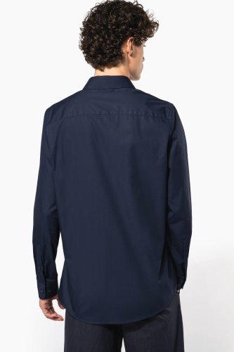 Camicia uomo popeline manica lunga