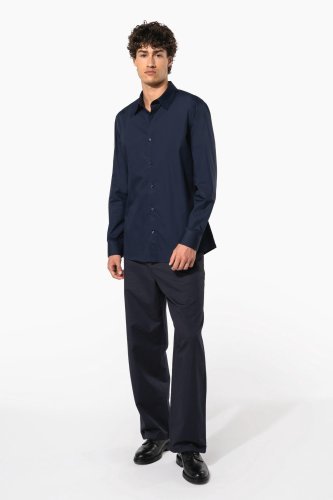 Camicia uomo popeline manica lunga