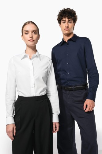 Camicia uomo popeline manica lunga