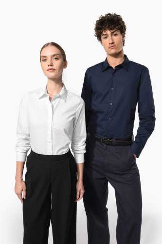 Camicia uomo popeline manica lunga