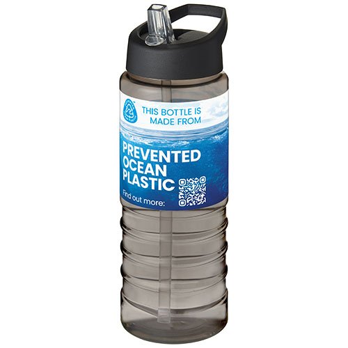 Borraccia sportiva con coperchio a beccuccio da 750 ml h2o active® eco