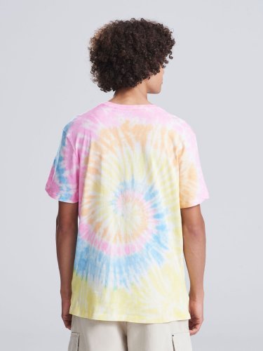 T-shirt a girocollo Tie-dye t