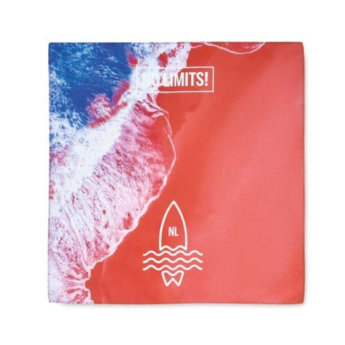 Bandana in policotone a colori. 52x52 cm