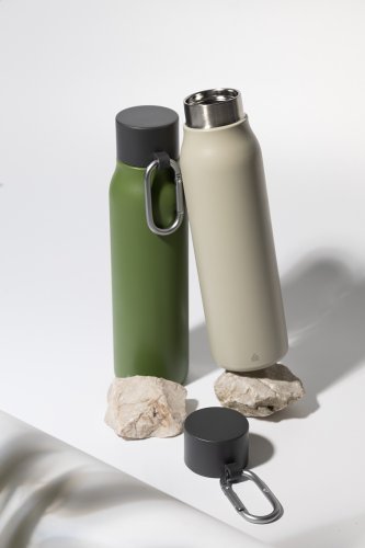 Botella térmica en acero reciclado baruntse
