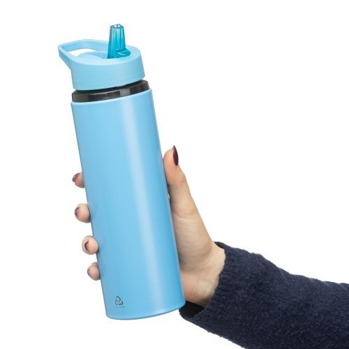 Borraccia acciaio inox 304 riciclato a singola parete capacità 500 ml