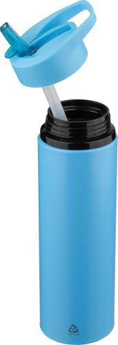 Borraccia acciaio inox 304 riciclato a singola parete capacità 500 ml