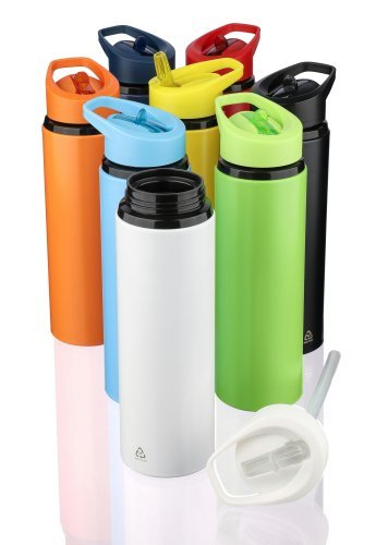 Borraccia acciaio inox 304 riciclato a singola parete capacità 500 ml
