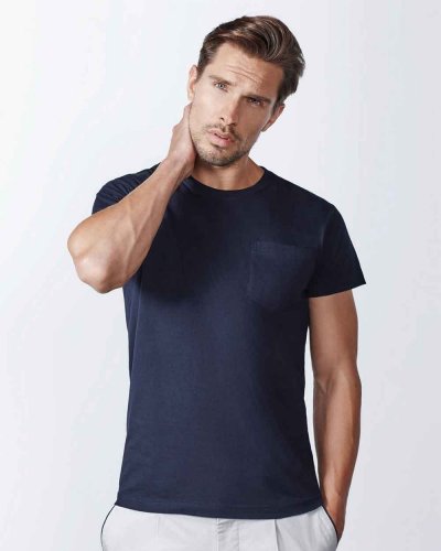 T-shirt con taschino lato cuore Teckel