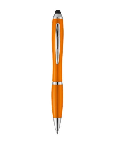 Penna a sfera con pennino Touchscreen Nash Arancio