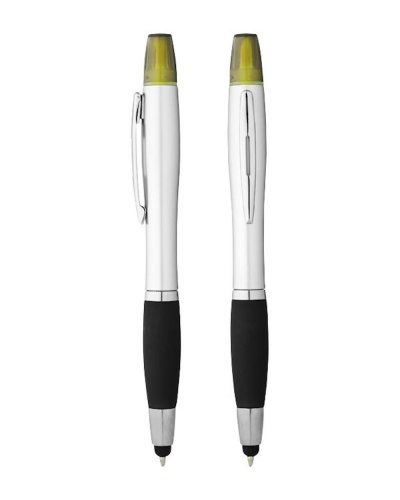 Penna a sfera, pennino ed evidenziatore Nash