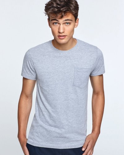 T-shirt con taschino lato cuore Teckel