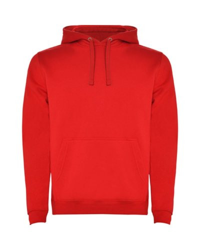 Felpa Urban Uomo Rosso
