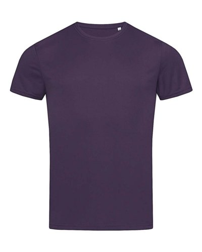 Maglietta sportiva attillata Active Sports Deep Berry