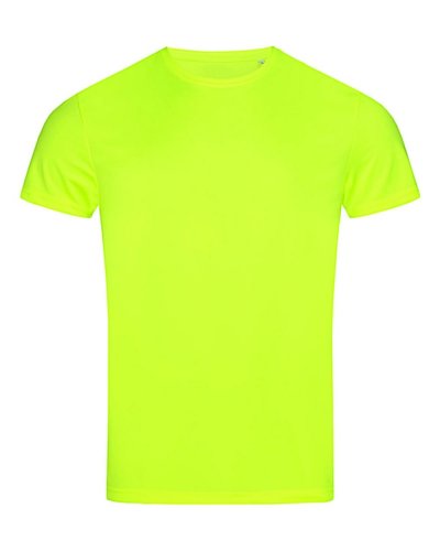 Maglietta sportiva attillata Active Sports Cyber Yellow