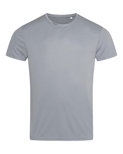 Maglietta sportiva attillata Active Sports Silver Grey