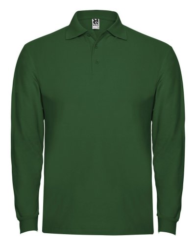 Polo manica lunga Estrella Verde Bottiglia