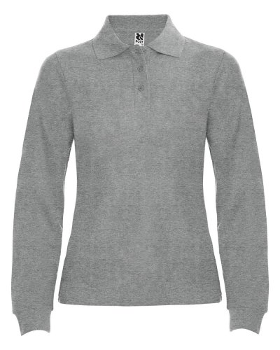 Polo manica lunga Estrella Donna Grigio Vigore