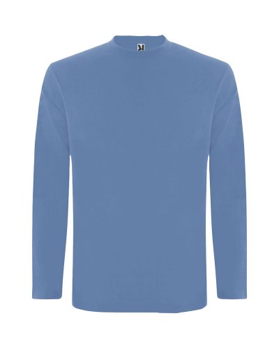 T-shirt manica lunga Extreme Uomo Blu Denim