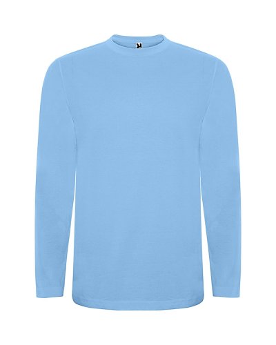 T-shirt manica lunga Extreme Uomo Celeste