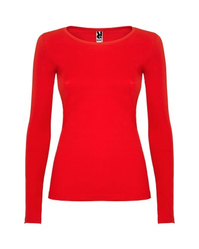 T-shirt manica lunga Extreme Rosso