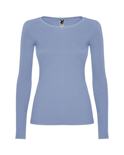 T-shirt manica lunga Extreme Blu Denim