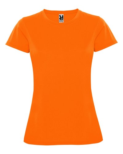 T-shirt Montecarlo Donna Arancione Fluo