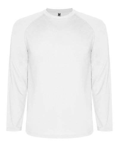 T-shirt manica lunga Montecarlo Bianco